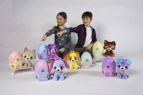 Cuki kutyusok házikóban, 6 féle 