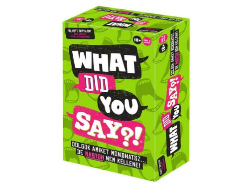 What did you say? társasjáték