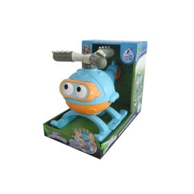 Spriccelő helikopter világoskék/narancs Spriccelő helikopter világoskék/narancs