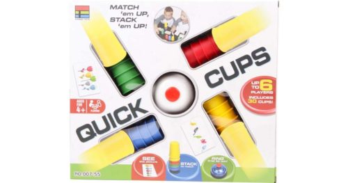 Quick Cups - színes poharak ügyességi játék