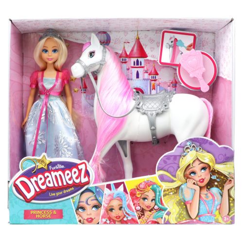 Dreameez - hercegnő baba lóval