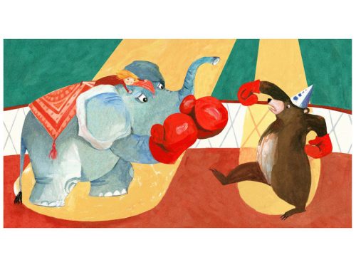 Diafilm - Szeleverdi Fáni a cirkuszban