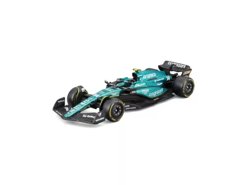 Bburago 1 /43 F1 versenyautó - Aston Martin AMR23 (#14) F. Alonso