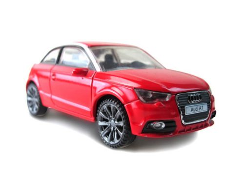 Audi A1 fém autómodell - 1:43, többféle