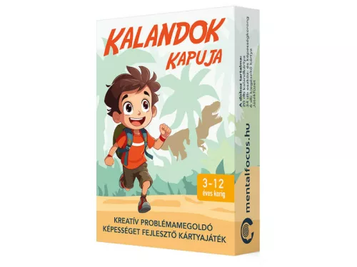 Kalandok kapuja kreatív problémamegoldó képesség fejlesztõ kártyajáték