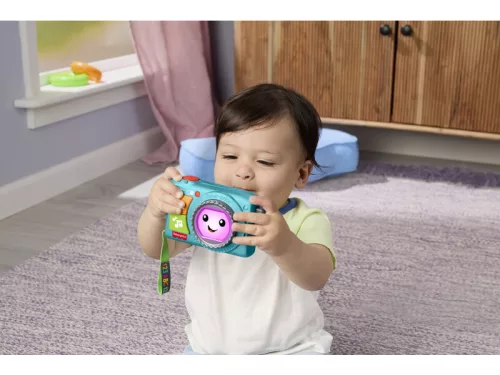 Fisher-price kacagj és fejlõdj tanuló fényképezõgép