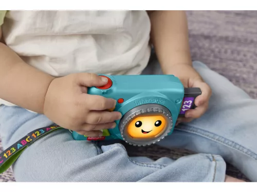 Fisher-price kacagj és fejlõdj tanuló fényképezõgép