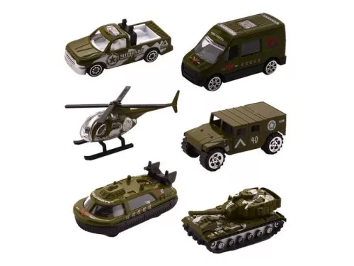 I-regio Katonai fém jármû - 1:64, többféle