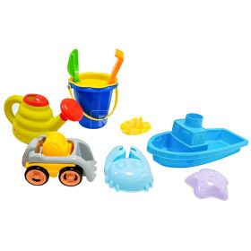 Homokozókészlet hálós táskában - 9 db-os Homokozókészlet hálós táskában - 9 db-os