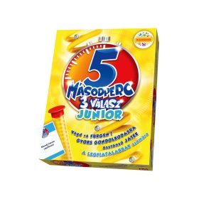 5 másodperc 3 válasz junior társasjáték