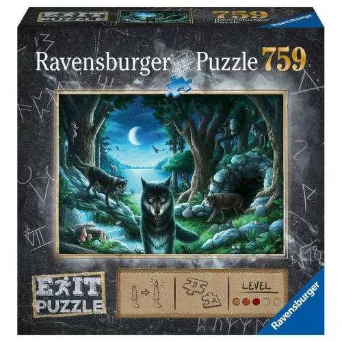 Puzzle Exit 759 db - A farkas történelem