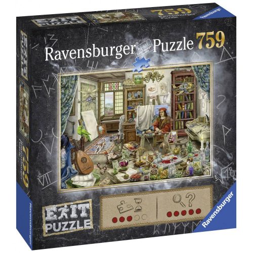 Puzzle Exit 759 db - A művész szobája