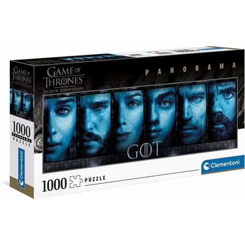 CLEMENTONI - Trónok Harca panoráma puzzle 1000 db-os