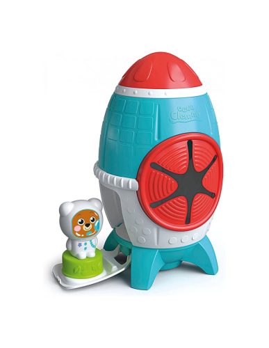 Clemmy érzékelést fejlesztő rakétás tároló puha építőkockákkal