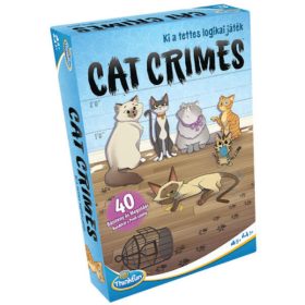   THINKFUN - Cat Crimes - Ki a tettes? - egyszemélyes logikai játék