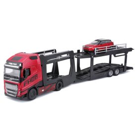 I-regio Bburago 1/43 Street Fire Volvo tréler +Land Rover