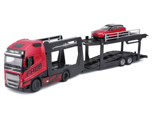 I-regio Bburago 1/43 Street Fire Volvo tréler +Land Rover