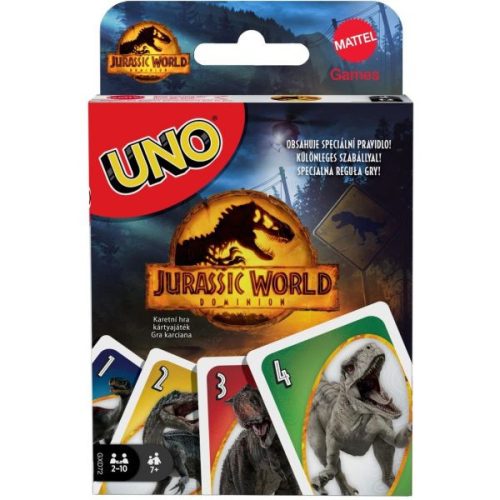 Uno - Jurassic World 3. - kártyajáték