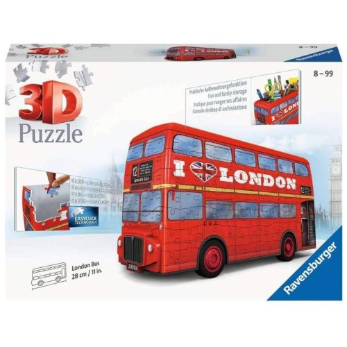 London Busz - 3D puzzle, 216 db-os