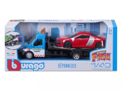 Bburago Street Fire - autómentõ kisautó, 1:43