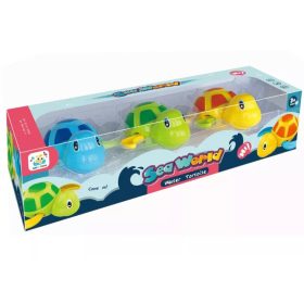 Felhúzható teknősbéka 3 db - fürdőjáték Felhúzható teknősbéka 3 db - fürdőjáték