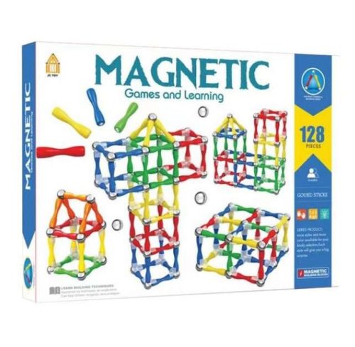Magnetic - 128 db-os, mágneses építőjáték