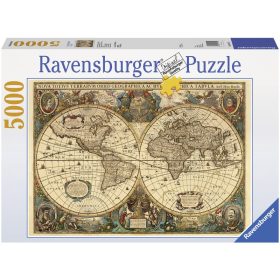 Ravensburger Puzzle 5000 db - Történelmi világtérkép Ravensburger Puzzle 5000 db - Történelmi világtérkép
