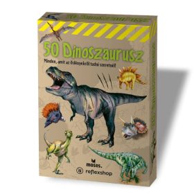 50 Dinoszaurusz - kvíz és kártyajáték 50 Dinoszaurusz - kvíz és kártyajáték