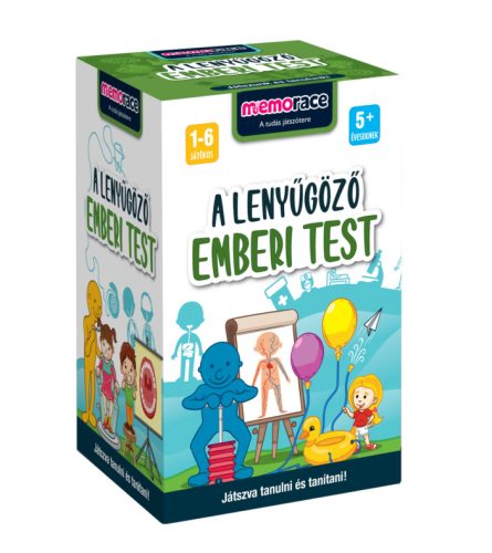 Memorace - Lenyűgöző emberi test - memória játék