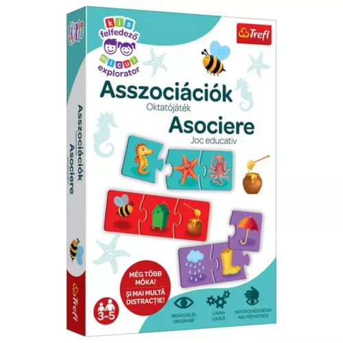 Trefl -  Oktató játék - Kis felfedező - Asszociáció