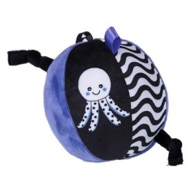 Plüss bébi labda - csörgővel Plüss bébi labda - csörgővel