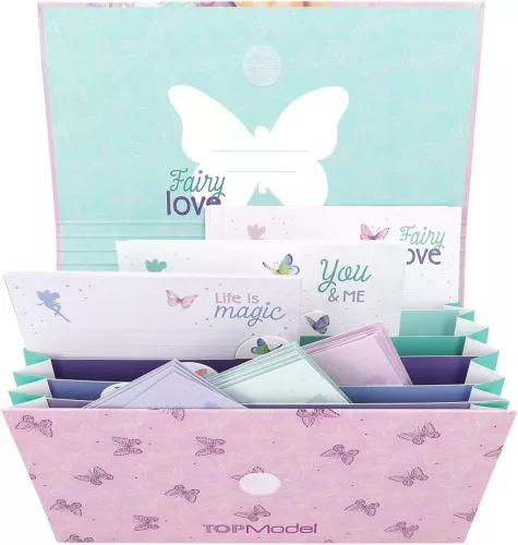 TOPModel Levélpapír Mappában, FAIRY LOVE