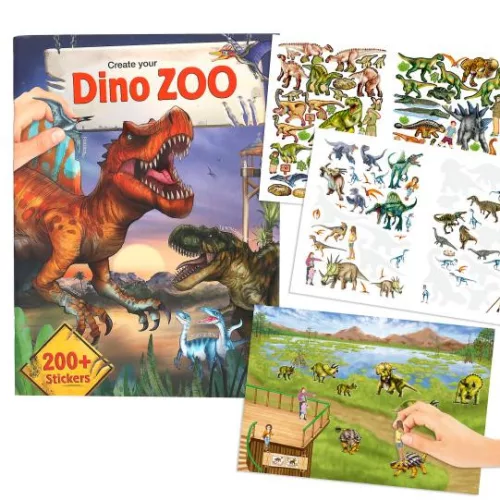 TOPModel - Dino Zoo matricás foglalkoztató füzet