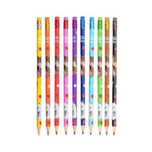 TOPModel - Miss Melody ceruzák - Radírozható - 10 db-os