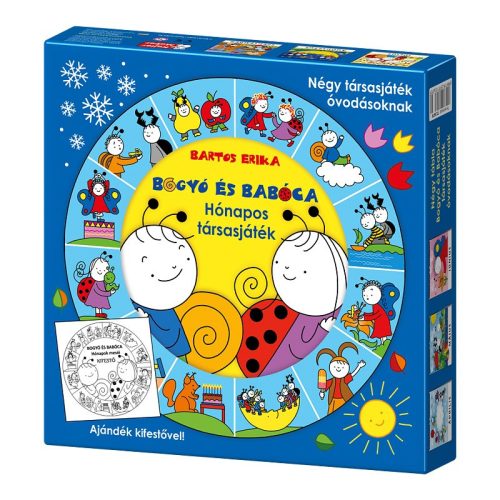 Bogyó és Babóca Hónapos társasjáték
