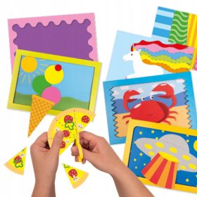 Kreatív kivágós szett - kreatív készlet ollóhasználat gyakorlásához   Kreatív kivágós szett - kreatív készlet ollóhasználat gyakorlásához