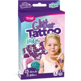 TyToo LilyCorn Csillámtetoválás szett