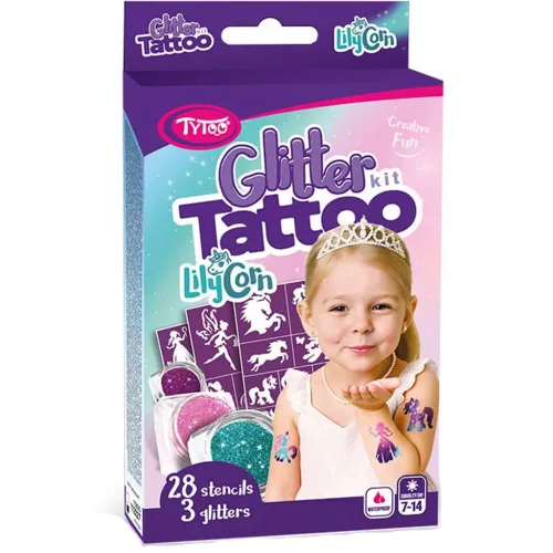 TyToo LilyCorn Csillámtetoválás szett