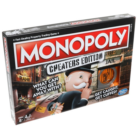 HASBRO - Monopoly - Szélhámosok - társasjáték