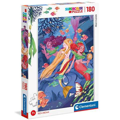 Clementoni - Sellők - 180 db-os prémium puzzle