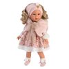 LLORENS - Lucia - kislány játékbaba mellényben és divatos ruhában - 40 cm