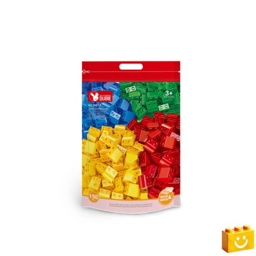 WANGE - DUBIE 096-1A - Junior építőkészlet építőjáték - 100% kompatibilis minden más kedvelt márkával