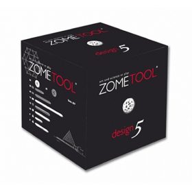   Tudományos modellező készlet - ZomeTool fekete-fehérben - Design 5