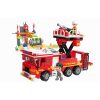 QMAN - Tűzoltó mentés - lego kompatibilis játék készlet